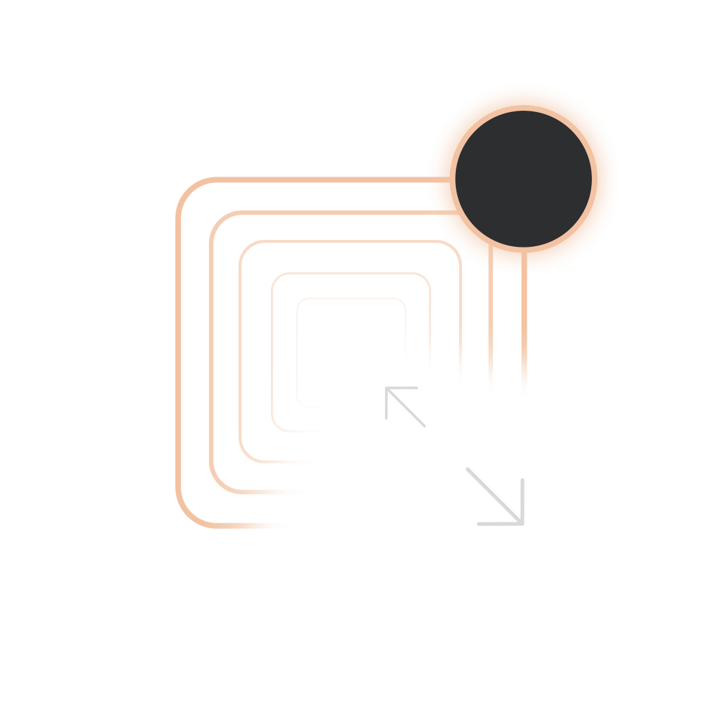 Ilustración de desarrollo de software a medida sobre una pantalla de código