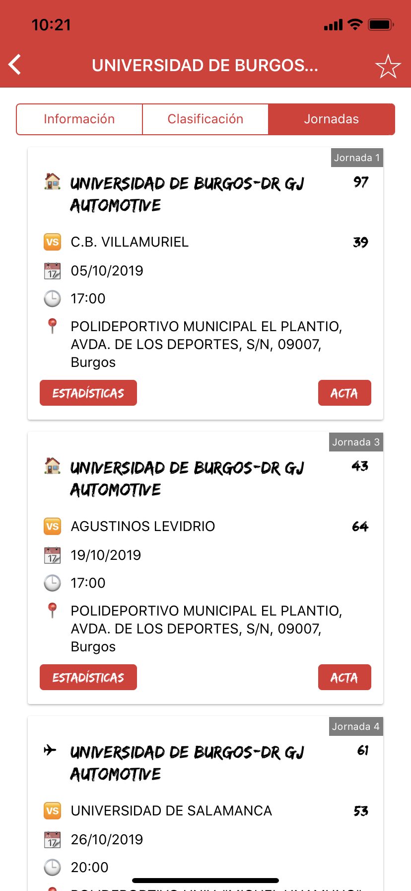 Babieca Burgos — App oficial del club